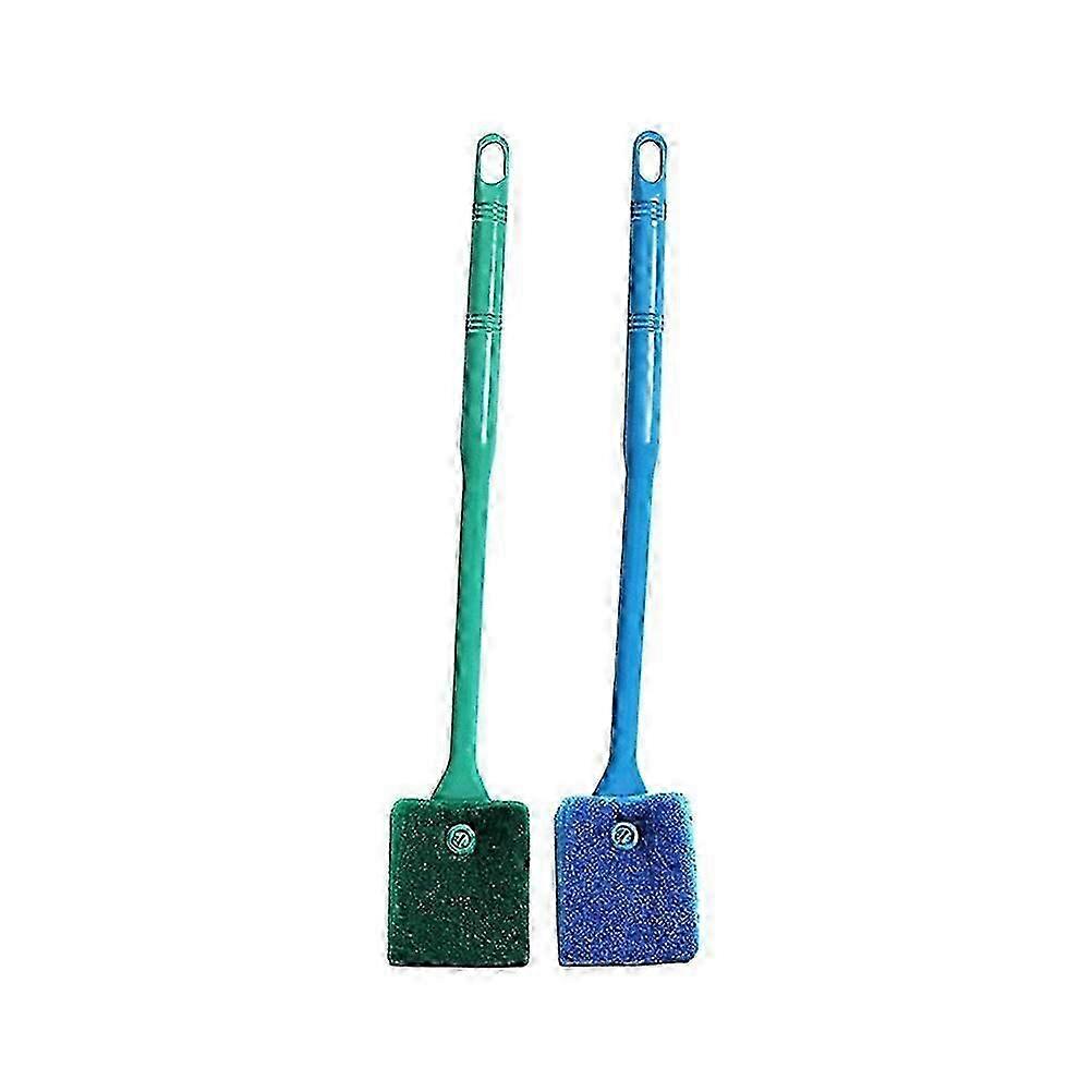 Sturdy Long Handle Cleaner compatible with Maintaining Clean Aquarium Environments