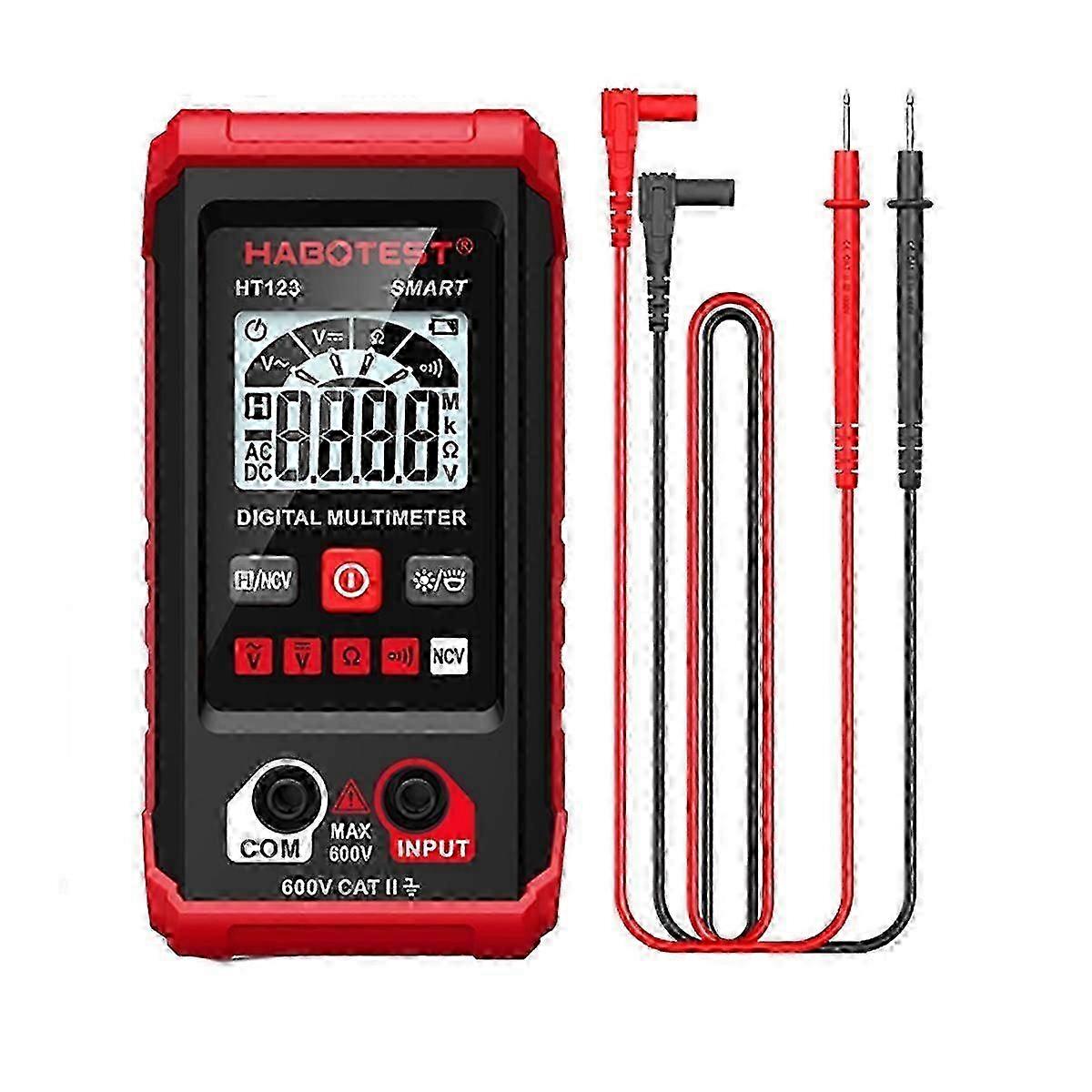 HT123 Digital Multimeter, Voltage Resistance Continuity Edition 0121