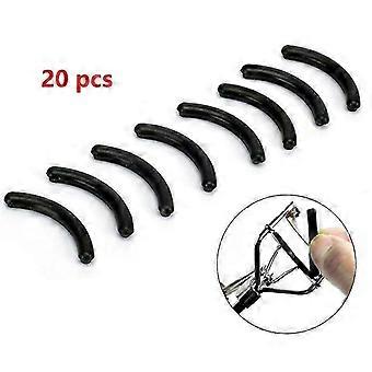 10/20/30 stuks / set zwarte vervanging wimper krultang navulling siliconen pads make-up krullen styling tools wimper vervanging tool