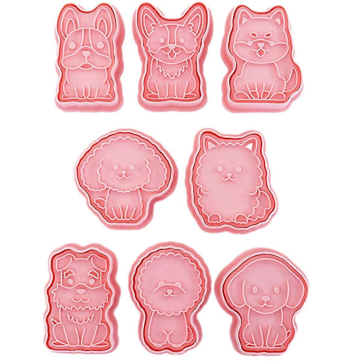 Cookie Cutter Set Baking, Dog Shape Cookie, Plastic Cookie