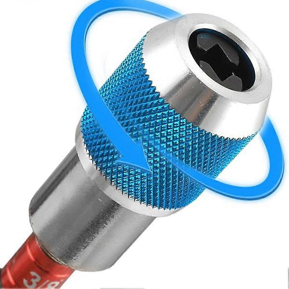 3pcs Tap Socket Set for Taps, Reamers, and Screw Extractors with 3/8" Socket Adapter