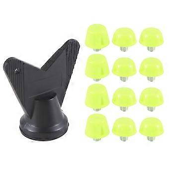 12 stks voetbalschoen spikes voetbalschoen schoenplaatjes M5 draadschroef 7 mm 10 mm antislip vervangende noppen