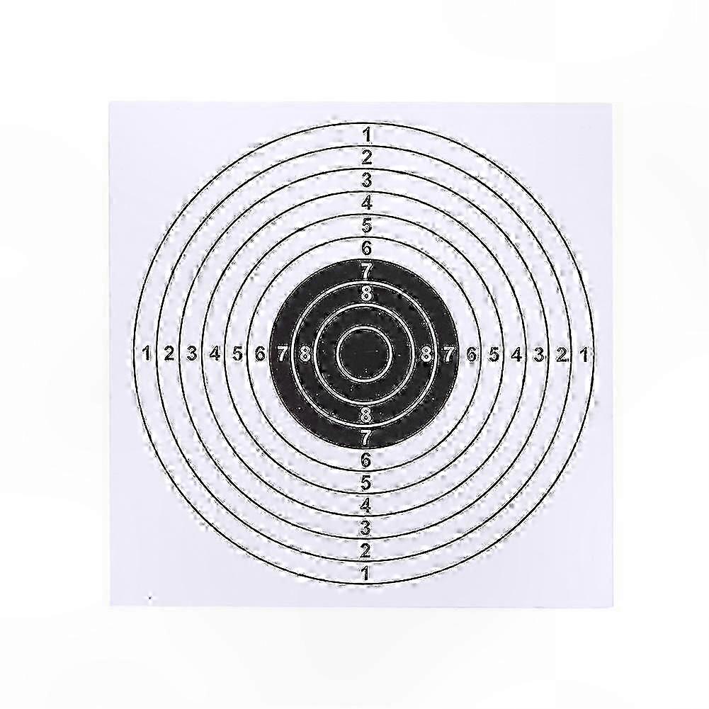 100 Pack 14x14cm Archery Target Faces