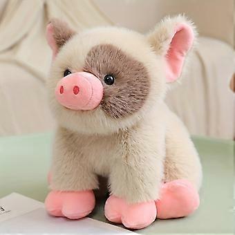 Adorable Simulation Pet Pig Plush Toy, Soft Stuffed Animal for Home Decor, Cute Room Decoration, Birthday Holiday Gift for Friend and Family