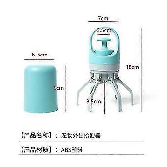Outdoor Six-Claw Poop Scooper With Bags