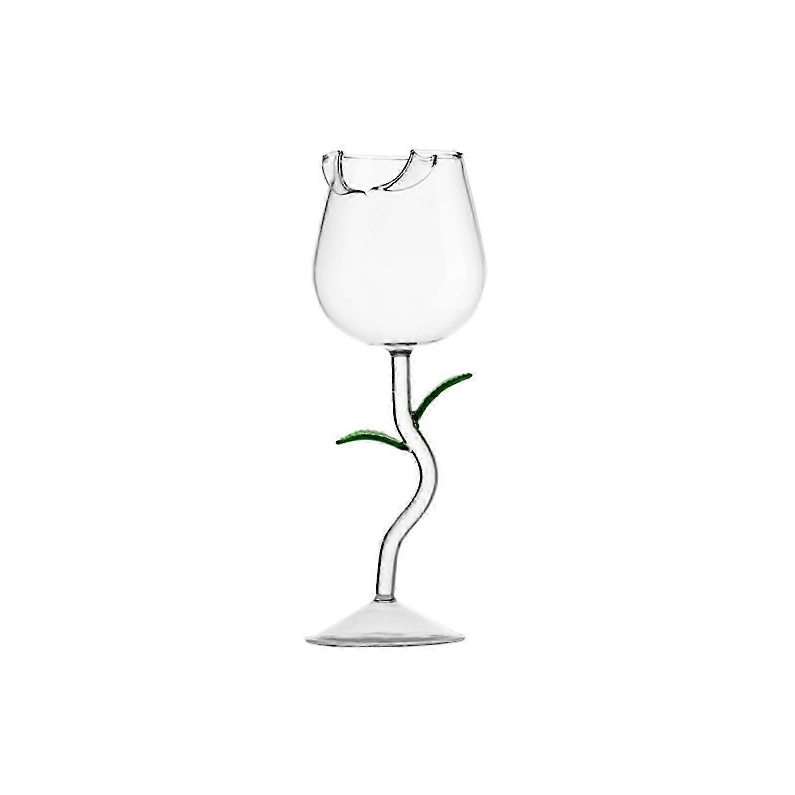 Borosilicate Rose Glass Elegant Slim