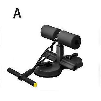 Sit Up Bar Foot Holder, Portable Sit Up Exercise Equipment, with 2 Strong Suction Cups & Adjustable Foot Holder, for Men Women Abdominal Exercise