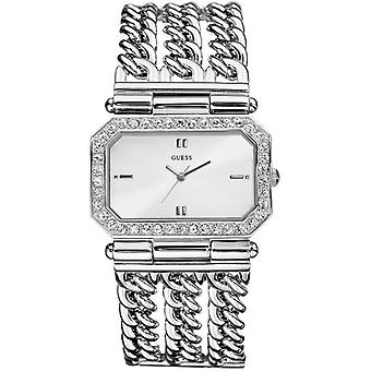 Guess Vamp Quarz Analog Frau Uhr mit 11066L1 Edelstahl Armband