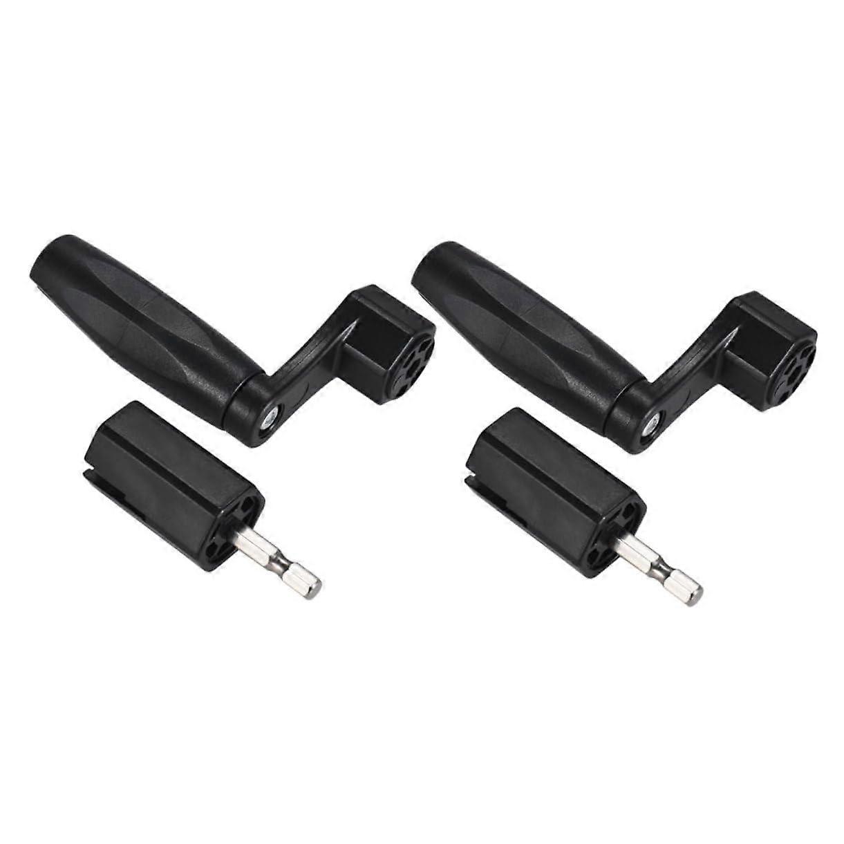 2pcs Electric and Manual Guitar String Winder and Peg Puller Set for Fast String Changing and Precise Tuning