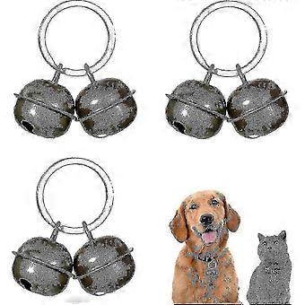 3pcs Extra Loud Cat And Dog Bells Pet Tracker Bells Dog Bells For Collar Pet-dwdz Edition 1210 IFS-WHBYV