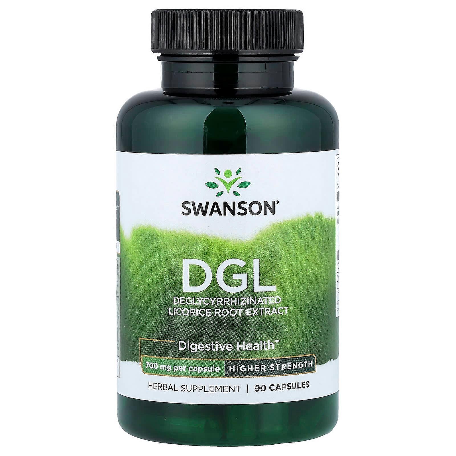 Swanson, DGL, High Potency, 700 mg, 90 Capsules