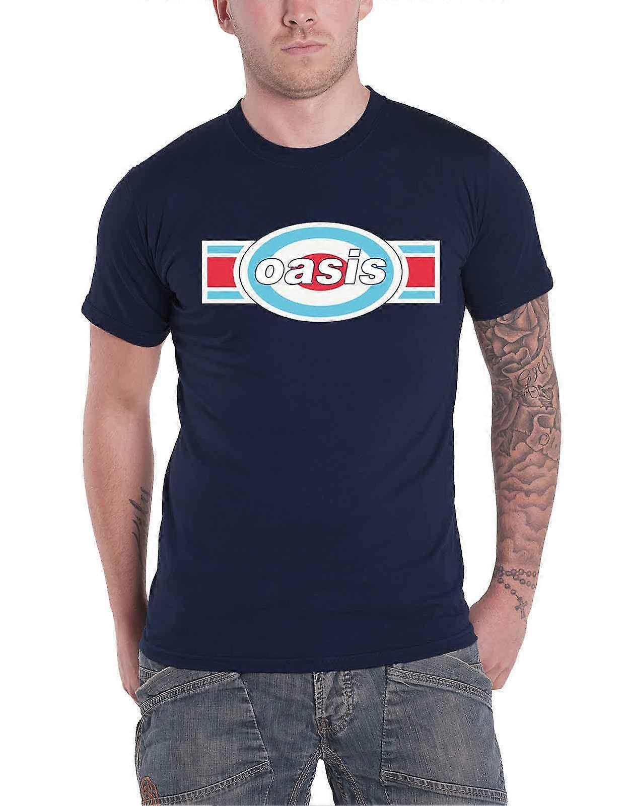 Oasis Oblong Target Logo T Shirt