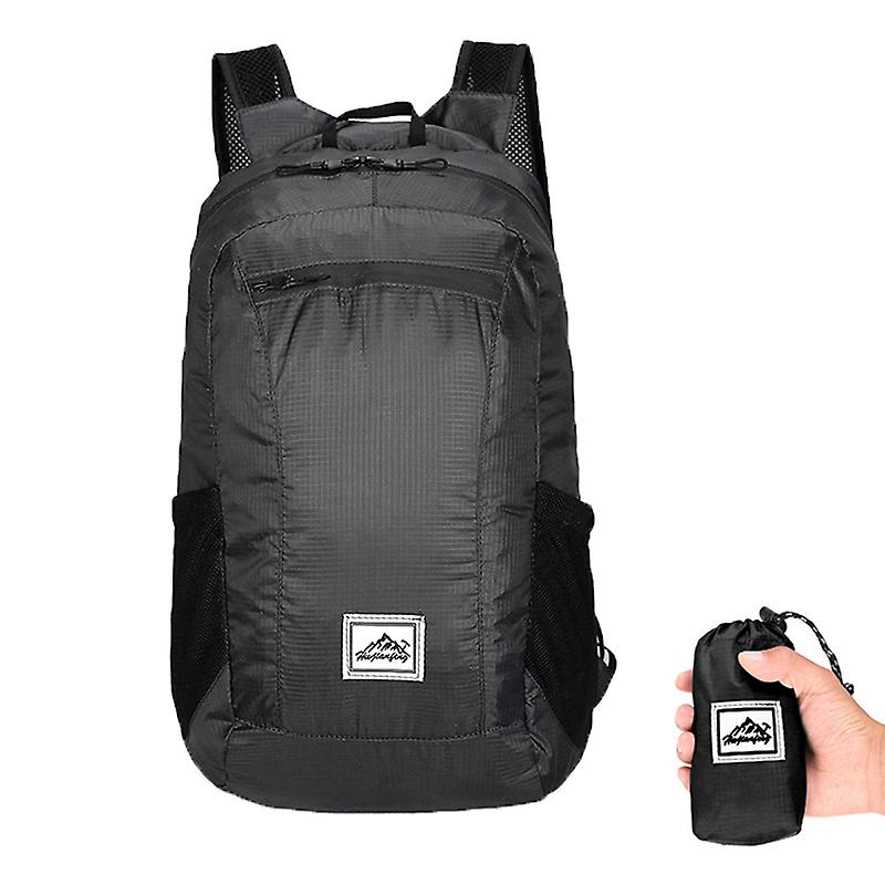 20l Portable Foldable Backpack Waterproof Backpack Folding Bag Outdoor Pack