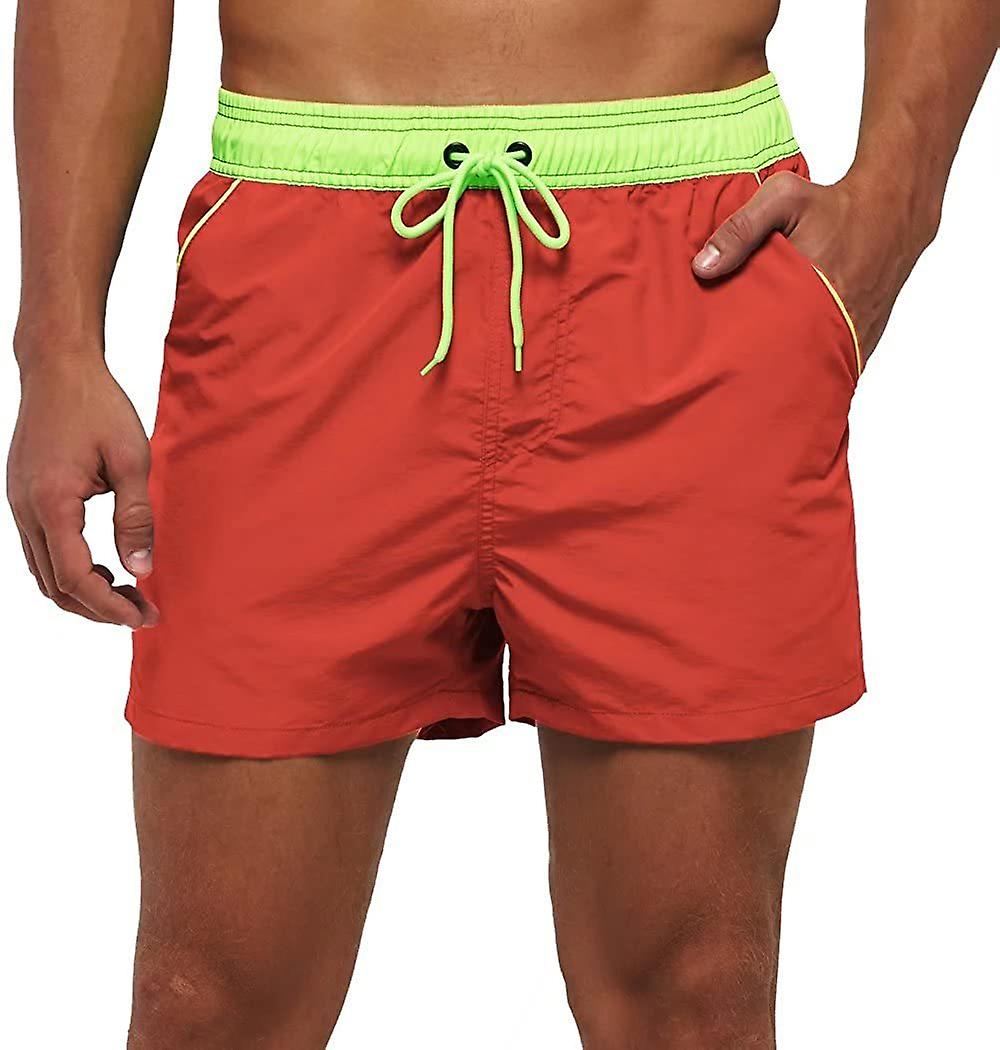 2023 Män Badkläder Shorts Manliga Badbyxor Baddräkter Man Surf Beach Badbyxor Bräda Mesh Nya sommarkläder för män
