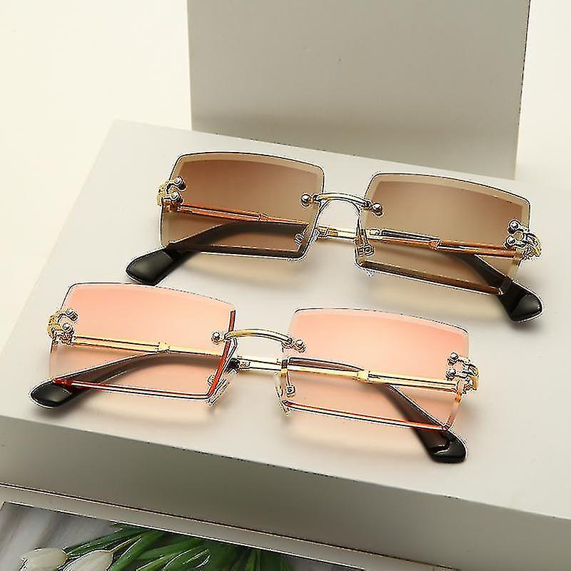 Sunglasses For Women's 90s Inspired Rectangular Summer