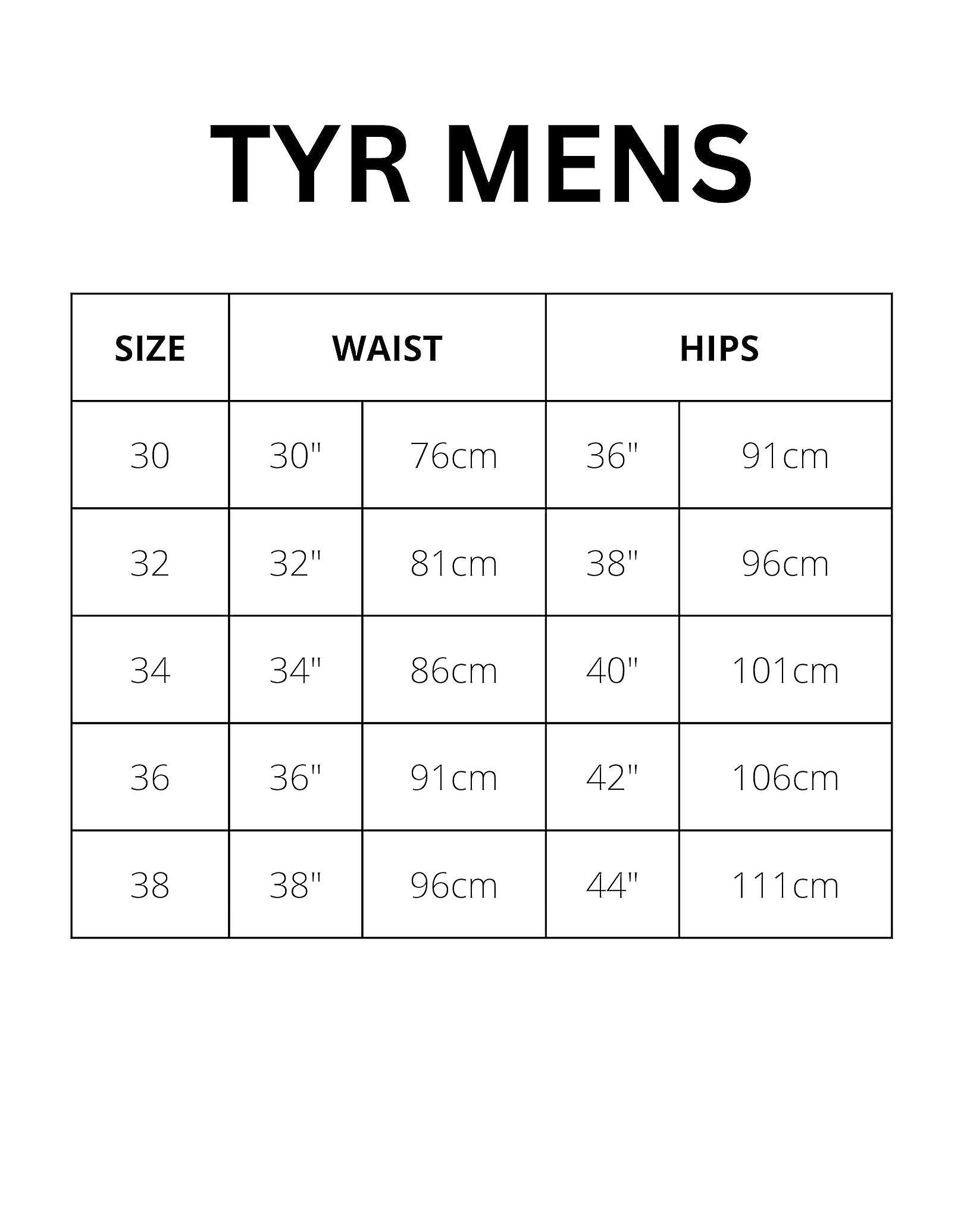 TYR Herren Badehose Durafast Elite - Chlorbeständig & Kompressiv