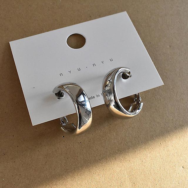 Retro Minimalist Boucles d’oreilles carrées Boucles d’oreilles irrégulières Boucles d’oreilles Nouvelle arrivée Exagérée Cool Girl Mode Boucle d’oreille pour femmes Accessoires 2023