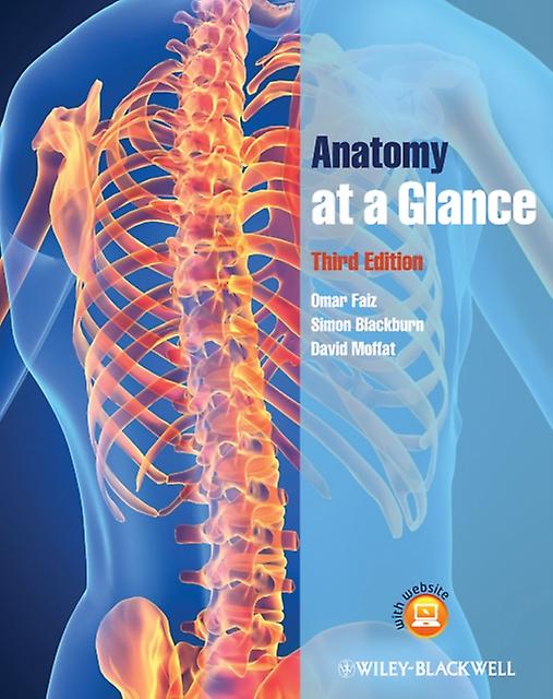 Anatomy At A Glance by David Cardiff University Moffat Paperback Book