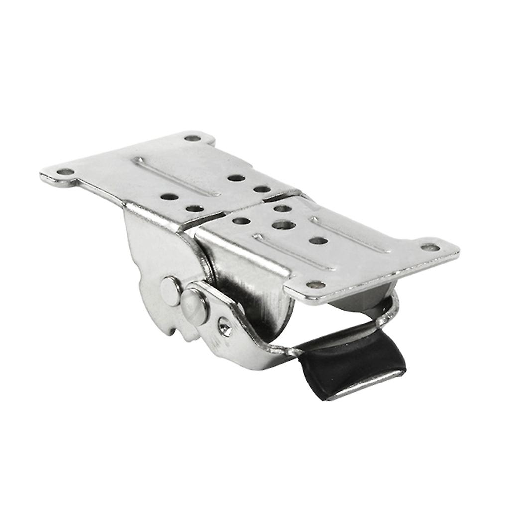 180 Steel Table Leg Bracket Folding Hinge Furniture Hardware Self-Locking