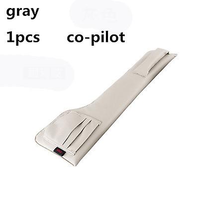 Updated Car Seat Gap Filler Pockets Pu Leather Auto Seats Leak Stop Pad Soft Padding Storage Foam Bench Middle Console Organizer