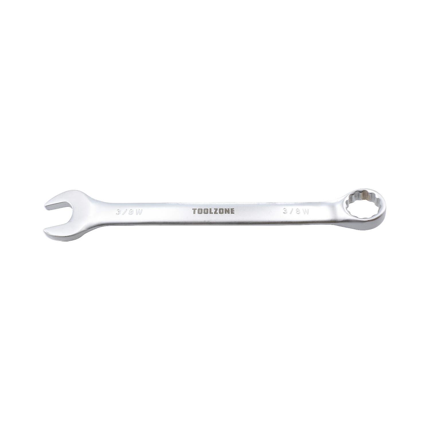 3/8" Whitworth Combination Spanner Chrome Vanadium Steel 220mm Wrench
