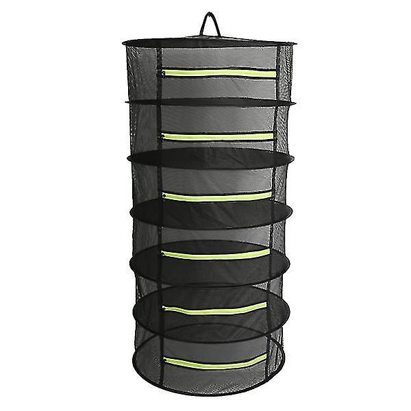 1pc Garden Plants Hanging Drying Net Mesh Storage Organizer Net Shelf Collapsible Drying Rack For Pl