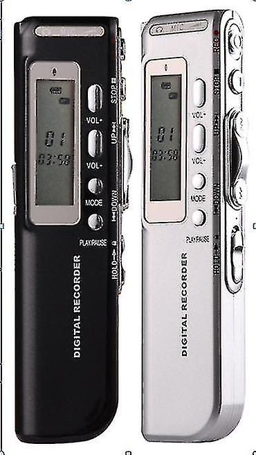 1.3" Led Mini Digital Recorder With Mp3 Player And 8gb