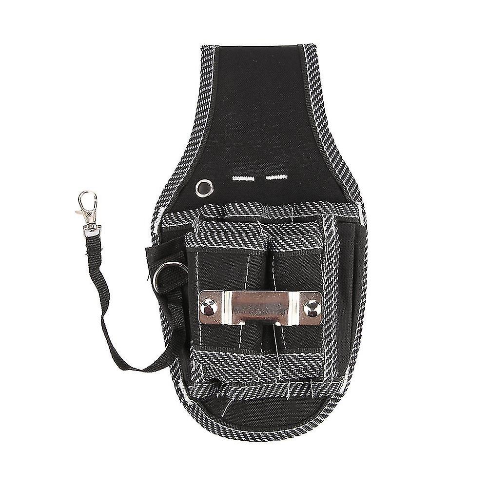 Electrician's waist bag with multiple pockets, screwdriver and pliers pouch