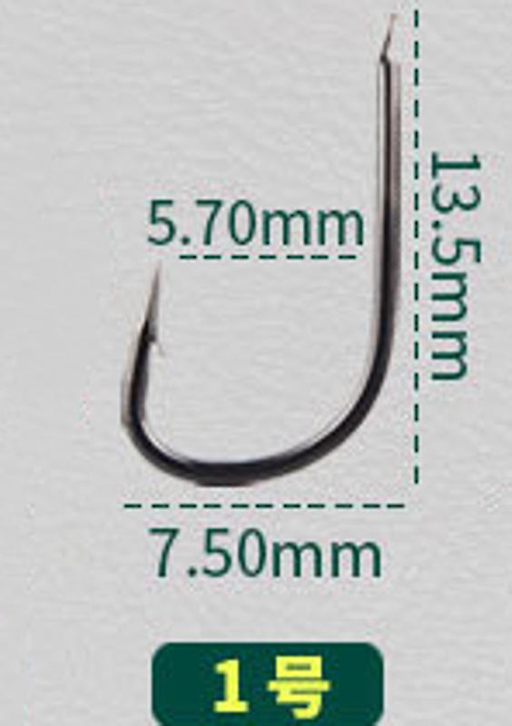 100 Pcs Barbed Giant Research Broken Scale Blade Anchor Fishing Hook