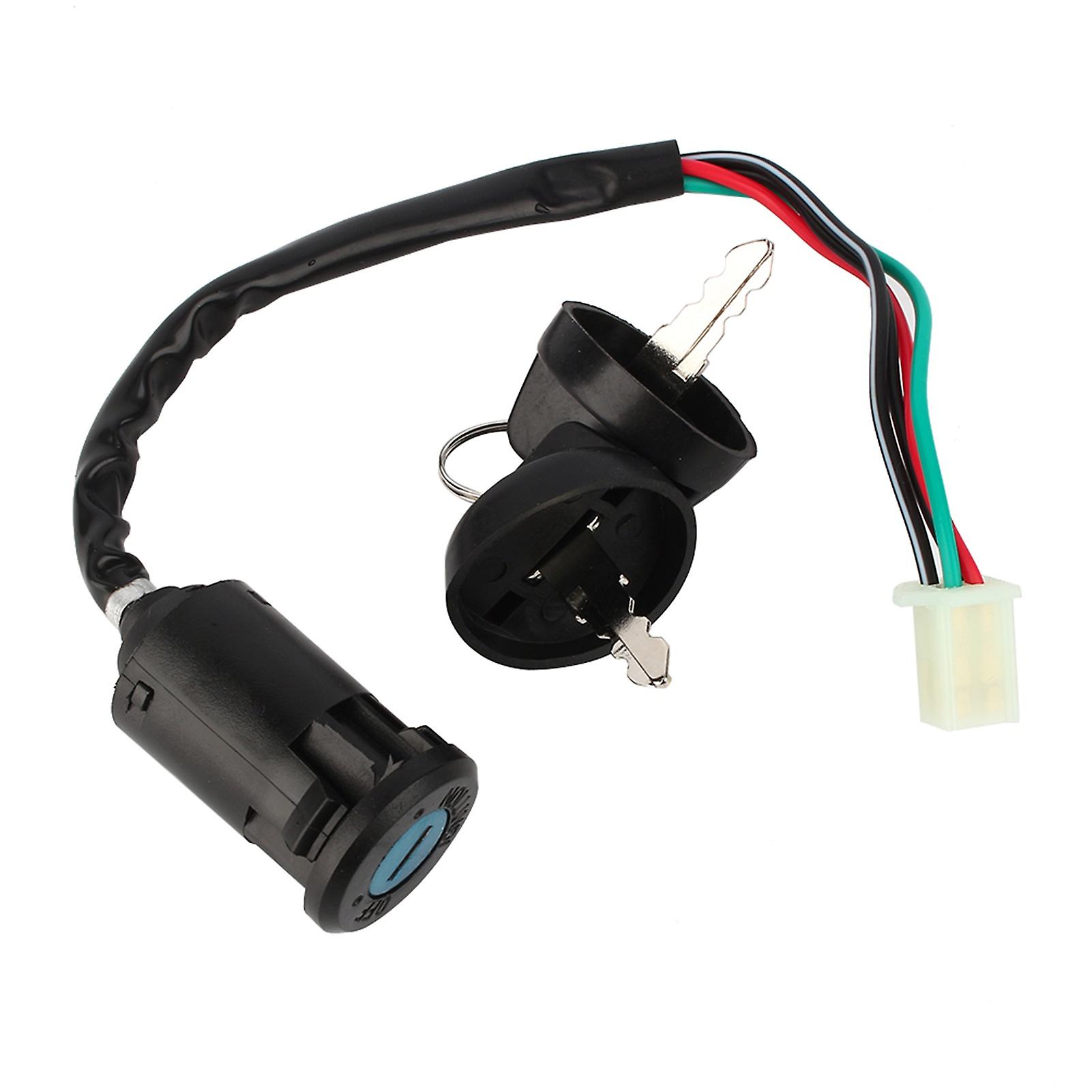 KeySwitch IgnitionKeySwitch 4WireKeySwitch WaterproofKeySwitch MotorcycleIgnitionKeySwitch MotorcycleAccessories