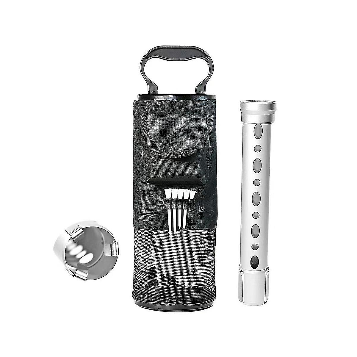 Shags Bag For Golf Balls,golf Ball Retriever With Detachable Aluminum Alloy Tube, Golf Shags Bags W
