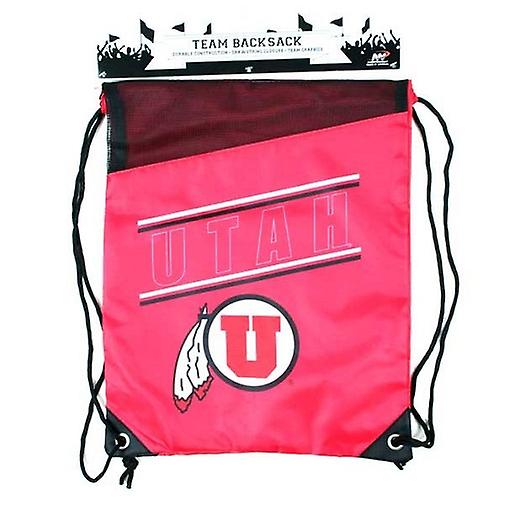 Utah Utes NCAA Cinch Back Sack Drawstring Bag