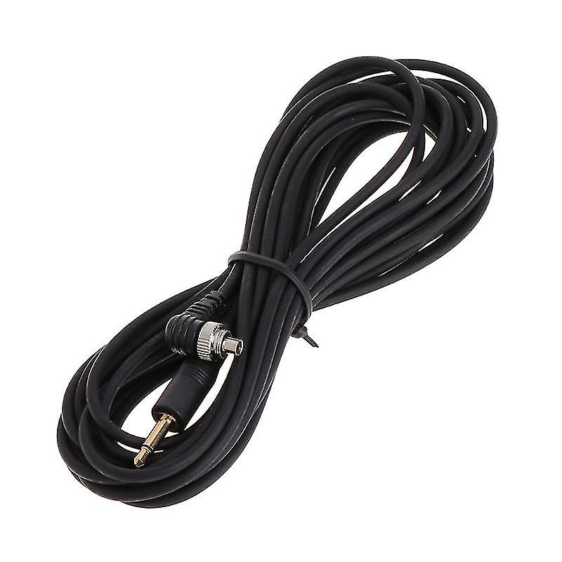 3.5mm Plug To Male Flash Pc Sync Cord Cable Light Trigger For Studio Photography-yu