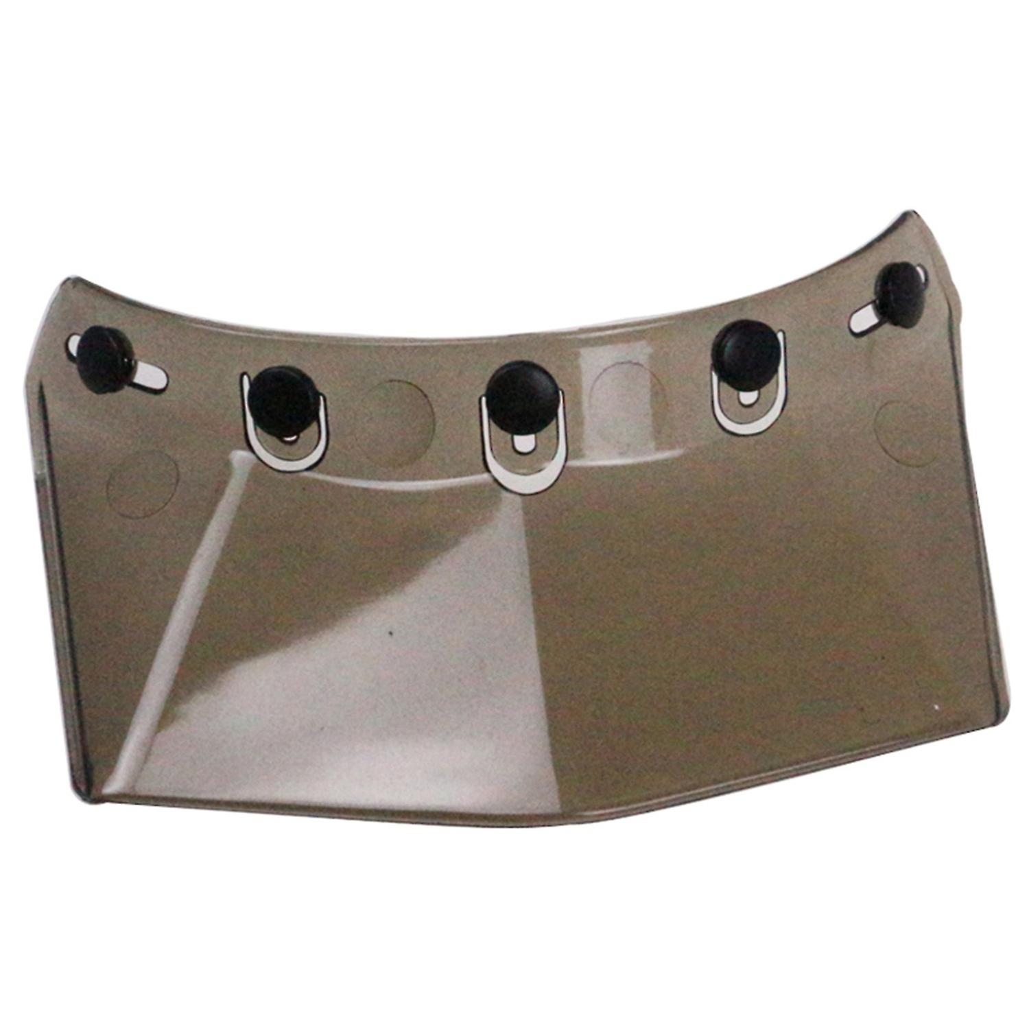 Universal 5-Snap Visor for Open Face Motorcycle Helmet Wind Flip Up Visor Shield Motorcycle Helmet C