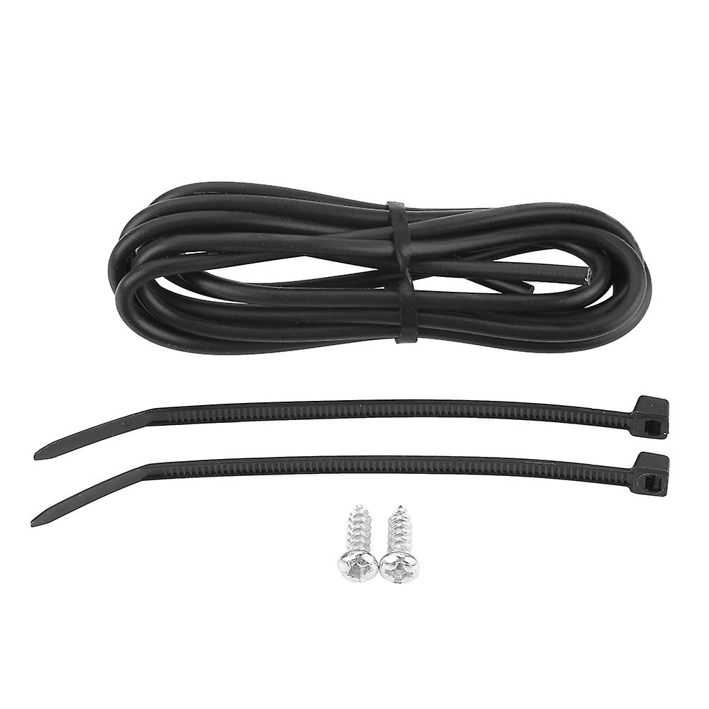 Digital Hour Meter Timer 0-99999Hrs LCD for Gas Engine Black