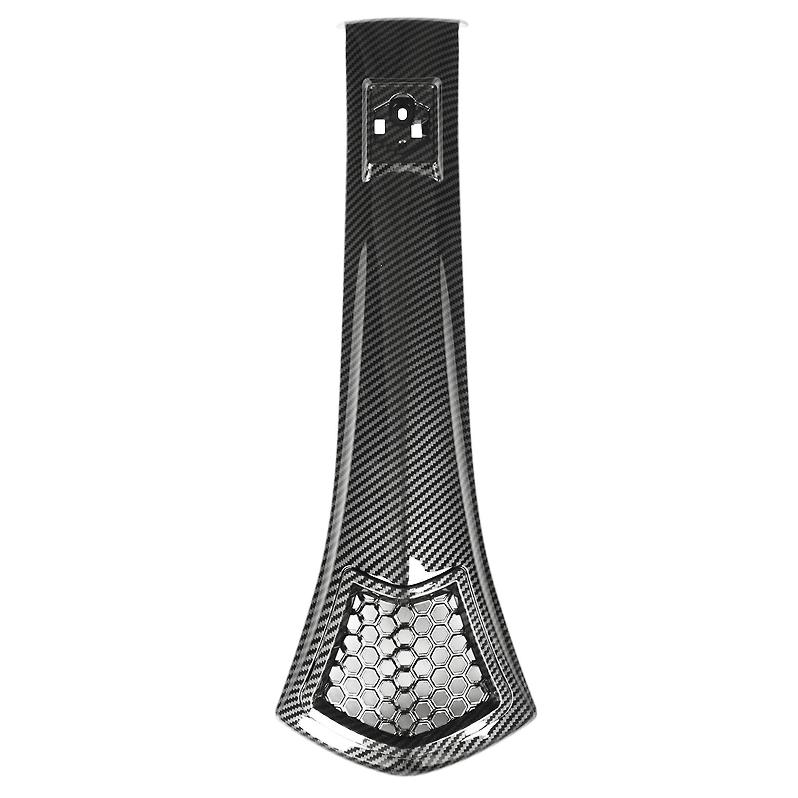 Carbon Fiber Motorcycle Head Fairing Cover Front Horn Mount Bracket Decoration Shell Replacement For Vespa GTS 250 300 GTV 300 2019-2021 B