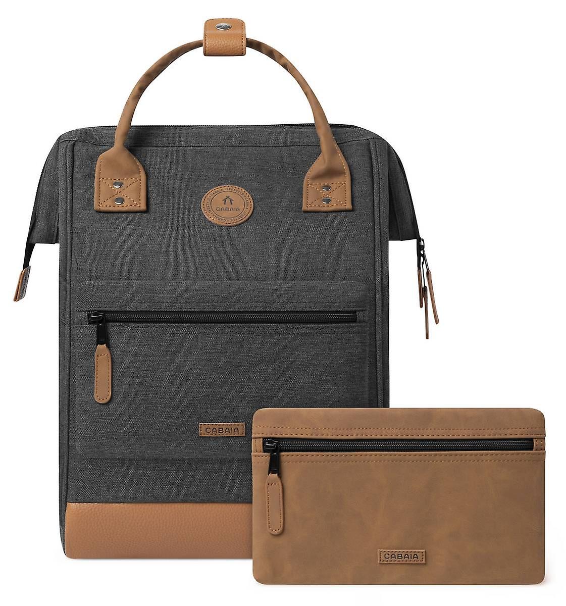 Cabaia Adventurer Melange Medium Backpack - Londres Brown