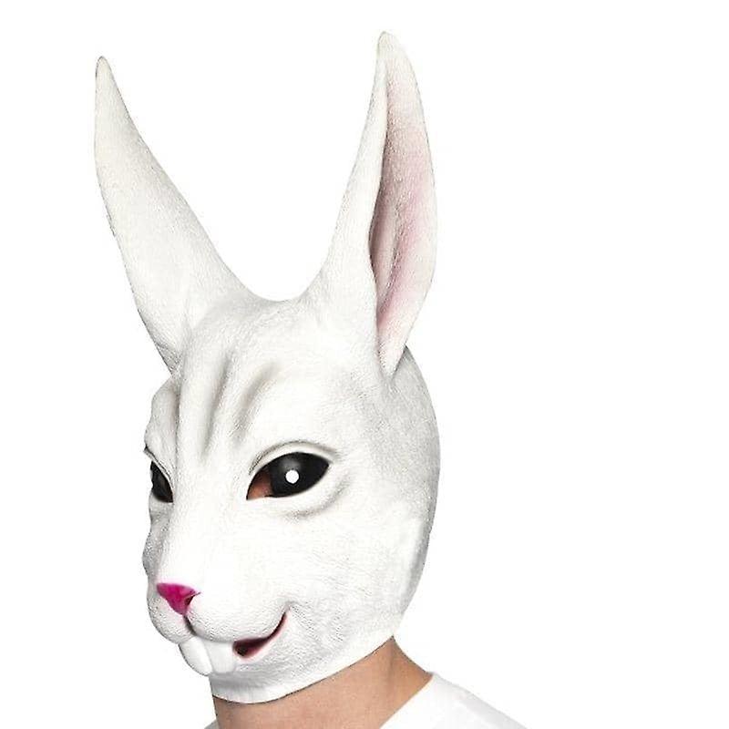 Rabbit Mask Adult White 44570