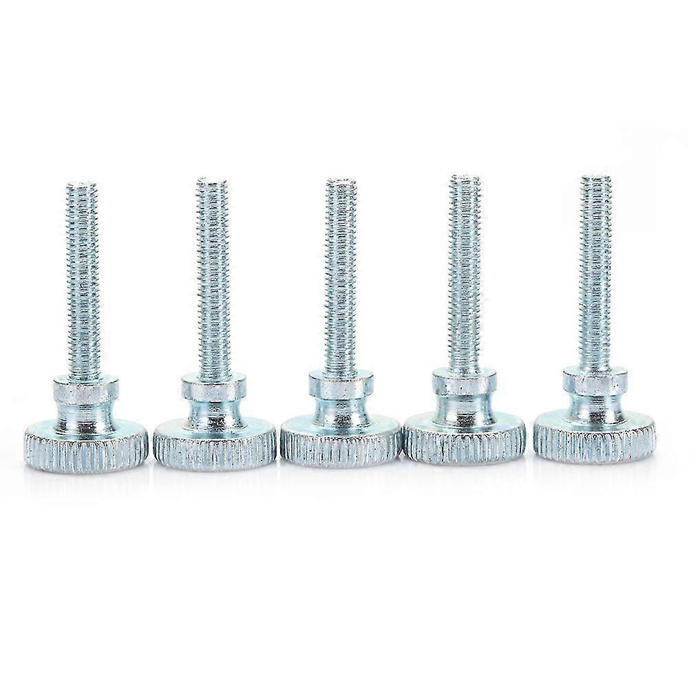 100pcs M3 x 18 Adjustable Double Grip High Head Knurled Thumb Screws