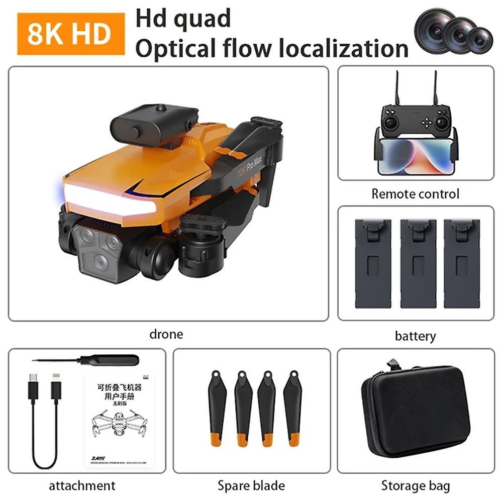 Mini Foldable UAV with Remote Control Multifunctional Quadcopters Camera Toys for Indoor Outdoor