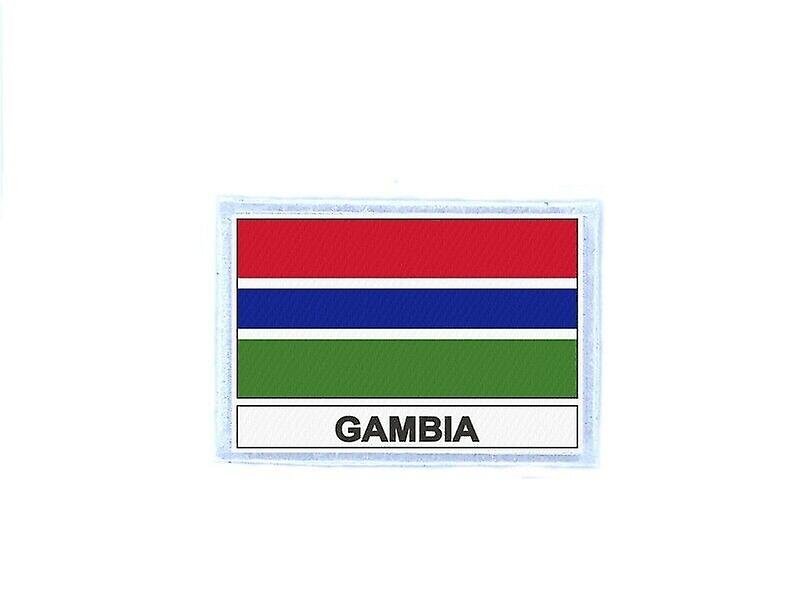 Ecusson patch badge prints waG gambia flag