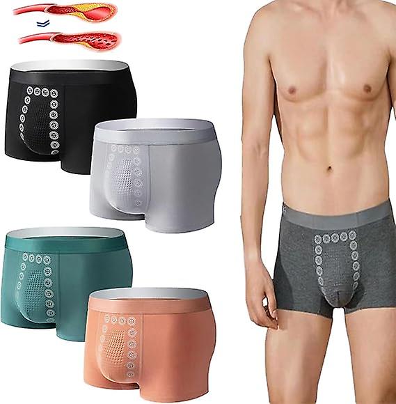 בגדי ריקוד גברים MAGNETICEFT מכנס טיפול בשדה אנרגיה תחתונים גבריים מגנטיים L-4XL