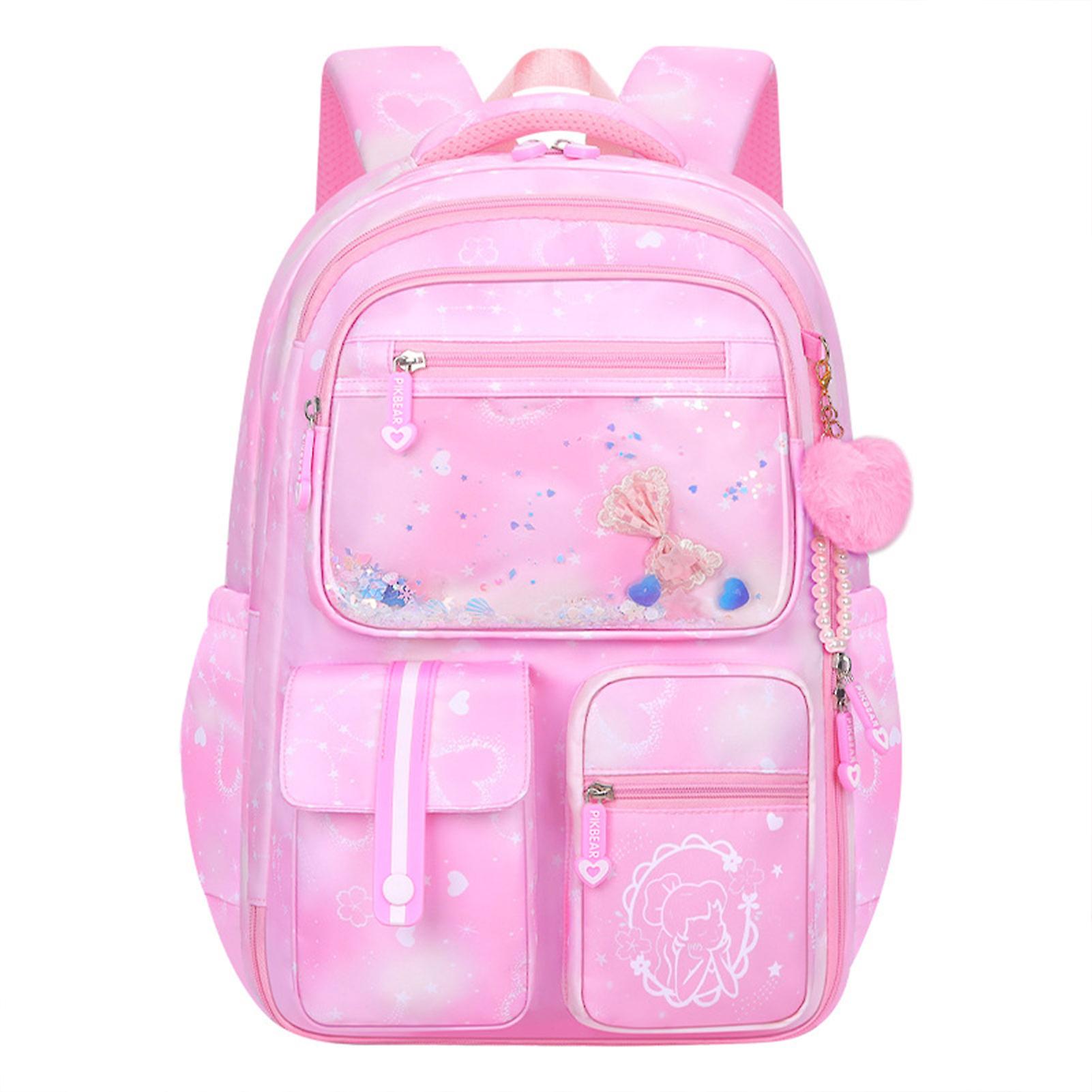 Cute Backpack Large Capacity Light Weight School Bag for Students