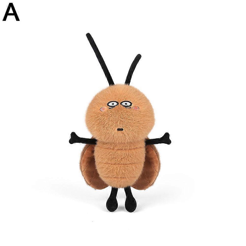 Cute Cockroach Doll Creative Plush Toy 7.8 Inch
