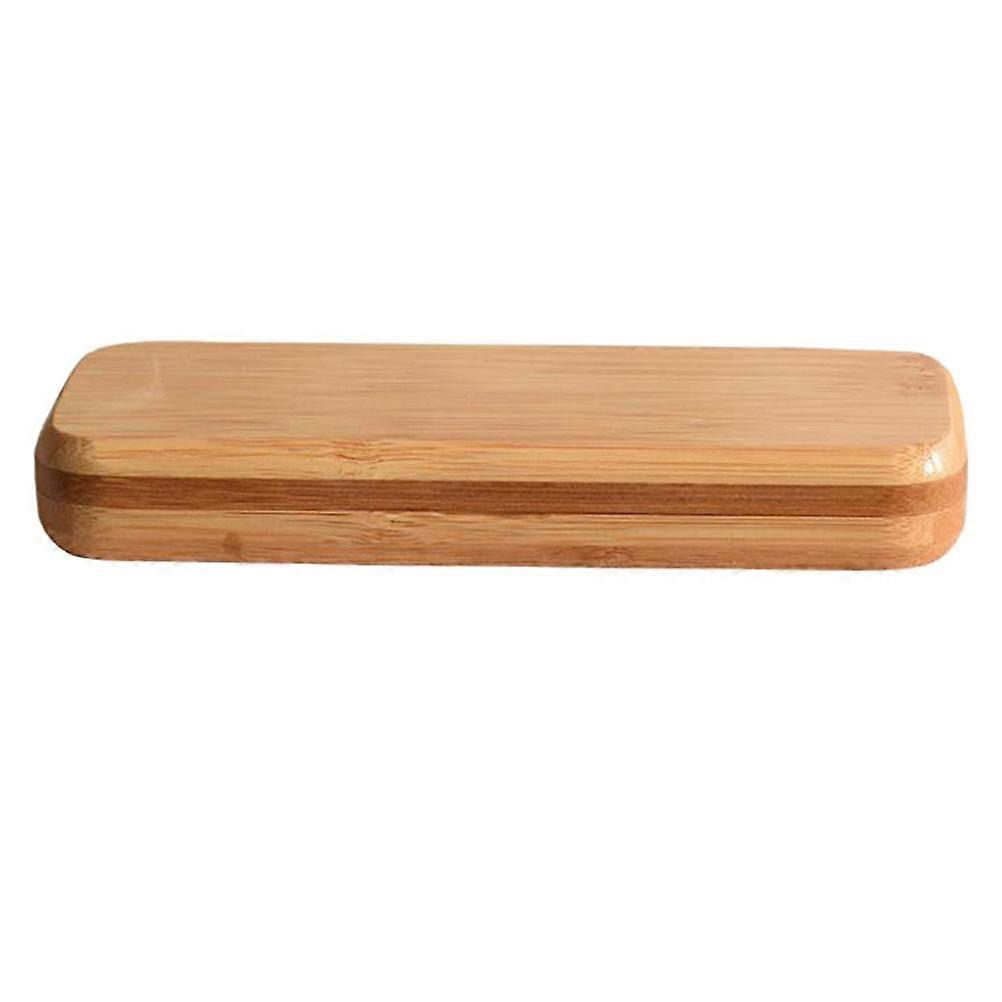 1pc Bambus Schreibwaren Stift Box Elegante Single Pen Case Office Pen Box Geschenk
