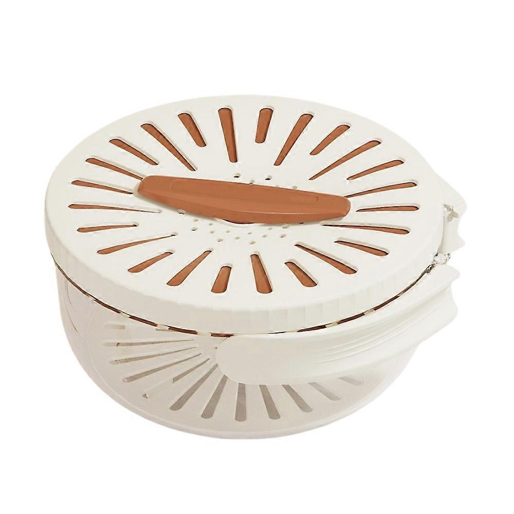 Multifunctional Fruit and Vegetable Washing Bowl with Folding Handle, 2-in-1