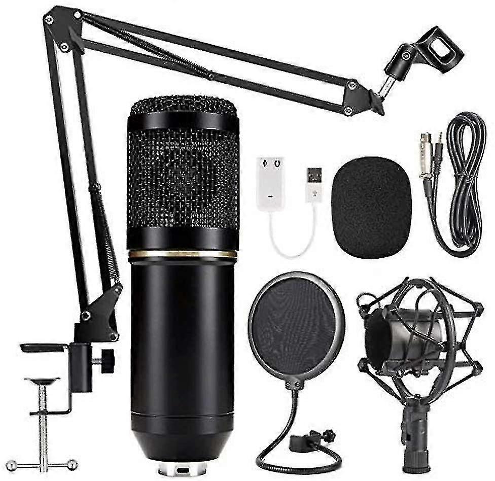 Kit de micrófono de grabación de micrófono de condensador