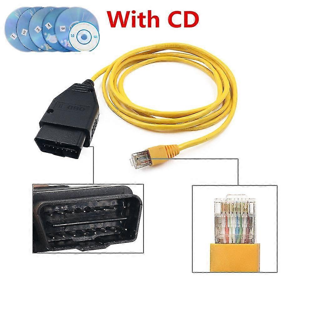 2023 Enet Cable For Bmw F-series Icom Enet Coding Hidden Data Cable Ecu Programmer Tool Obd2 Scanner