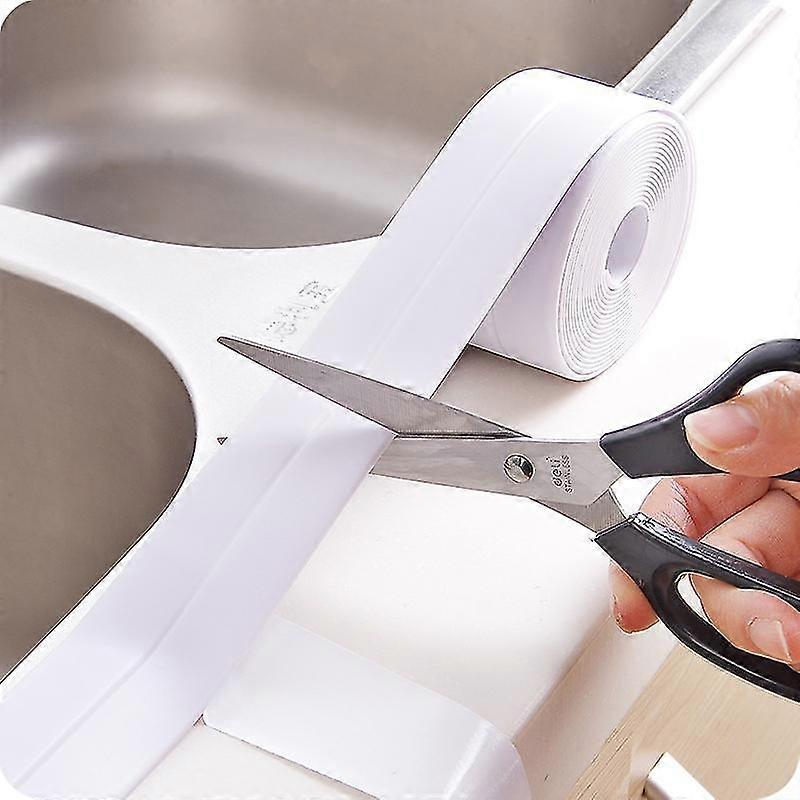 ختم الحمام ، ختم الحمام ، اللوح المرن ذاتي اللصق ، شريط مانع للتسرب ذاتي اللصق ، شريط سد مقاوم للماء ولاصق 22 مم * 3200 مم - Yvan