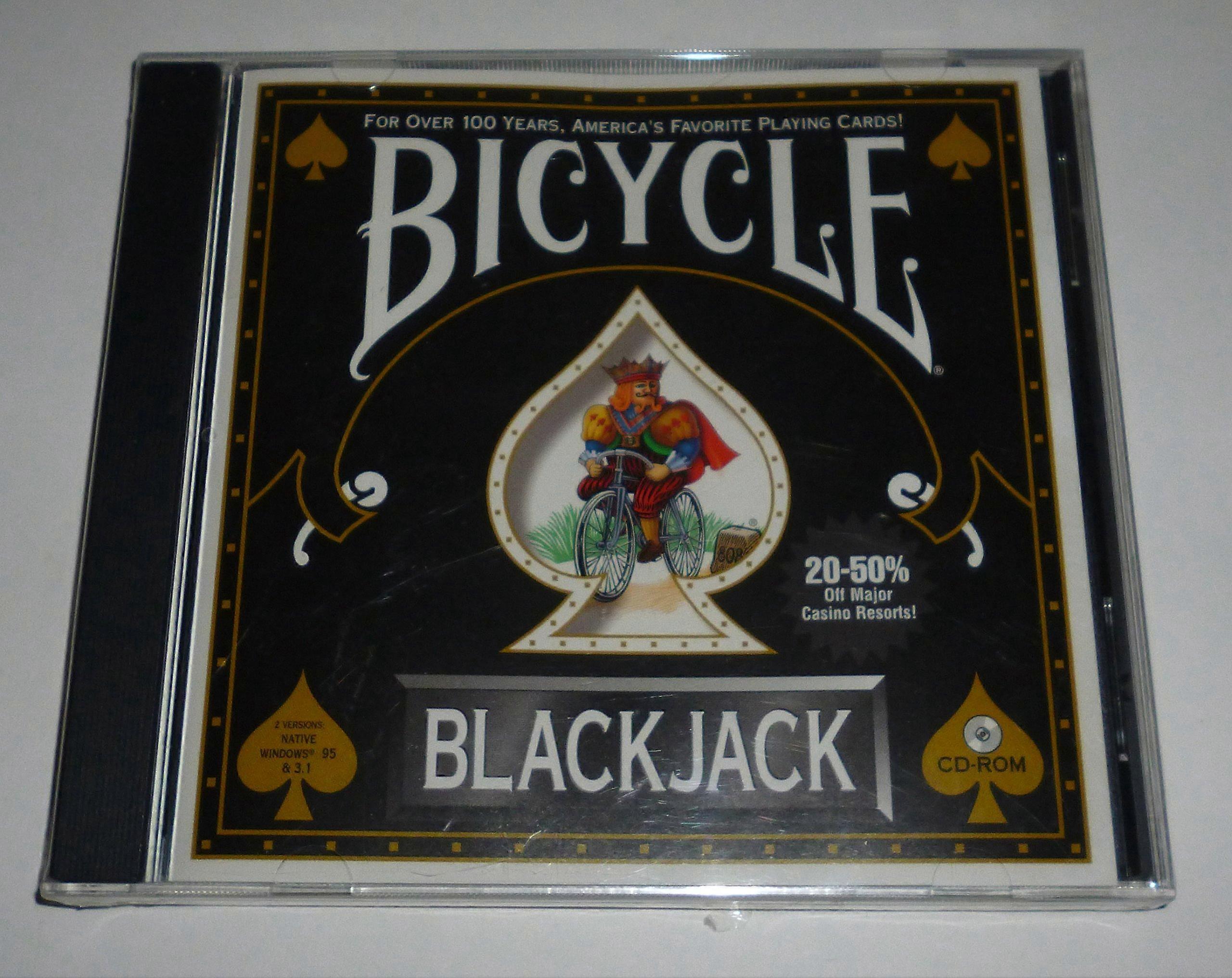 Bicycle Blackjack - PC CD - New & Sealed